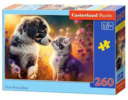 Castorland 260 Puzzle pieces: A New Friendship