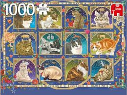 Puzzle Jumbo 1000 details: Cat Horoscope