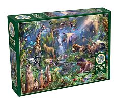 Cobble Hill puzzle 1000 pieces: In the jungle