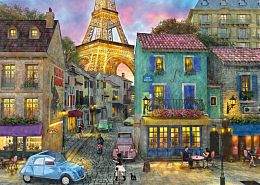 Schmidt 1000-piece Puzzle: Streets of Paris