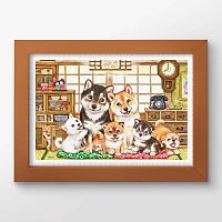 Pintoo 600-piece puzzle: Kayomi. The family is together