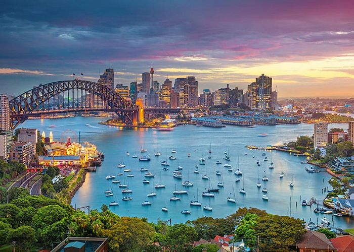 Cherry Pazzi 1000 pieces Puzzle: Sunset in Sydney CP30066