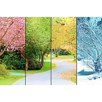 Magnolia Puzzle 1500 pieces: Four Seasons Tree