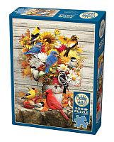 Cobble Hill Puzzle 500 pieces: Bouquet for Birds