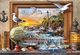 Puzzle Castorland 1000 pieces: an Animated sea
