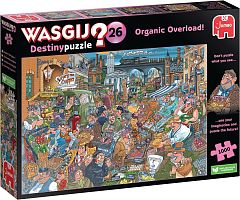 Puzzle Jumbo 1000 pieces: Wasgij. Organic Overload (Destiny 26)