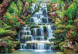 Clementoni 500 Piece Puzzle: Cascading Waterfall