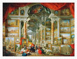 Pintoo Puzzle 1200 pieces: J. Paolo Panini. Modern Rome