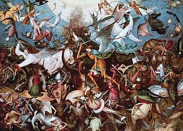 Puzzle Clementoni 1000 pieces: P.Brueghel. The Fall of the Rebel Angels