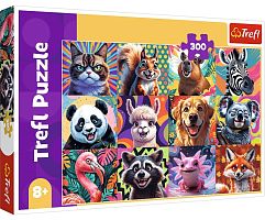 Trefl 300-piece Puzzle: Funny Animal Portraits