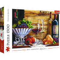 Trefl Puzzle 1500 pieces: Still Life with grapes