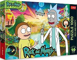 Trefl 1000 Pieces Puzzle: Rick and Morty