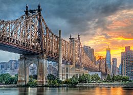Cherry Pazzi Puzzle 1000 pieces: Queensboro Bridge in New York