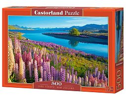 Castorland 500 piece puzzle: Lake Tekapo. New Zealand