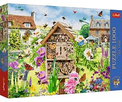 Trefl 1000 Pieces Puzzle: Tea Time. A house for bees