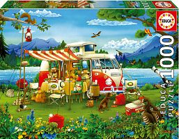 Educa 1000 Pieces Puzzle: Camping