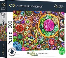 Trefl 1500 pieces Puzzle: The World of Plants