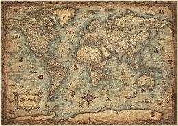 Educa 3000 Puzzle details: World Map