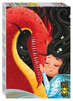 Step puzzle 260 pieces: A girl and a dragon