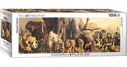 Eurographics 1000-piece Puzzle: Haruo Takino's Noah's Ark (MARKDOWN)