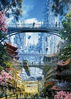 Heye 1000 Pieces Puzzle: Future Cities. Shopping Alley