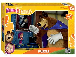 Step puzzle 160 pieces: Masha and the Bear. Forest stories