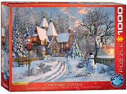 Puzzle Eurographics 1000 pieces: Christmas cottage