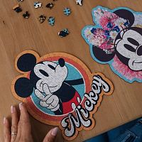 Wooden Trefl Puzzle 160 pieces: Retro Mickey Mouse