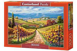 Puzzle Castorland 3000 details: Vineyard