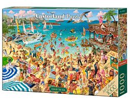 Castorland 1000-piece Puzzle: Fun on the beach