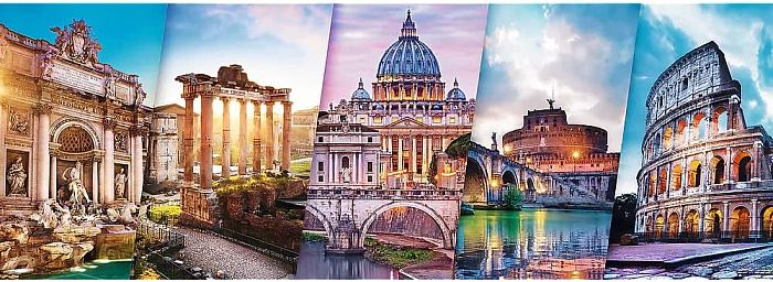 Trefl puzzle 500 items: Architecture of Italy TR29505