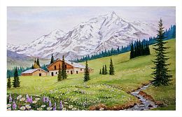 Pintoo 1000-piece Puzzle: Mountain Tranquility