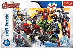 Trefl Puzzle 100 Pieces: The Power of the Avengers