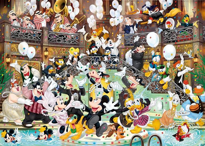 Clementoni Puzzle 6000 Pieces: Disney Hero Parade 36525