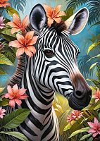 Cherry Pazzi Puzzle 1000 pieces: Zebra