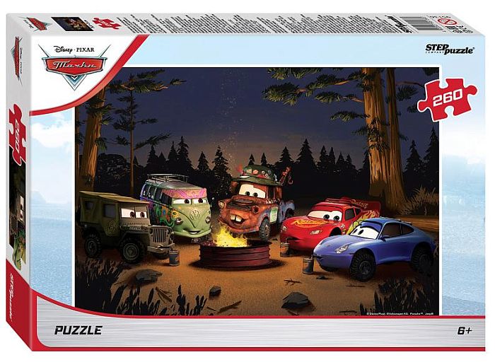 Step puzzle 260 pieces: Cars - 4 (Disney) 95136