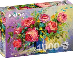 Enjoy 1000 pieces puzzle: Bouquet of Roses