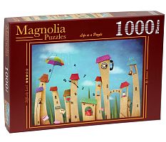 Magnolia 1000 Pieces Puzzle: Dancing City