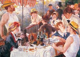 Puzzle Eurographics 1000 pieces: luncheon of the boating party, Renoir