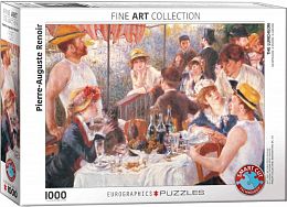 Puzzle Eurographics 1000 pieces: luncheon of the boating party, Renoir