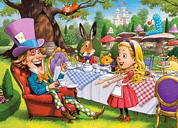 Puzzle Castorland 120 details: Alice in Wonderland
