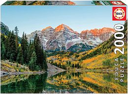 Educa 2000 Puzzle details: Maroon Bells, USA