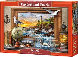 Puzzle Castorland 1000 pieces: an Animated sea