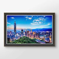 Pintoo 4000 piece puzzle: Sunset in Taipei