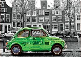 Puzzle Educa 1000 parts: Car in Amsterdam