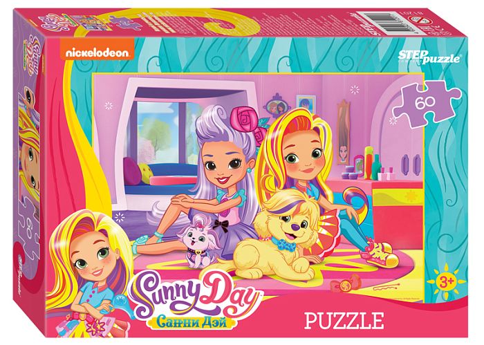 60-piece puzzle: Sunny Day (Nickelodeon) 81201