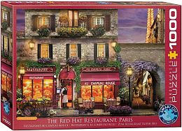 Puzzle Eurographics 1000 pieces: Parisian restaurant Red Hat