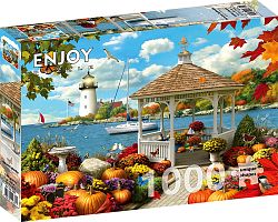 Enjoy 1000 Pieces Puzzle: Autumn Splendor