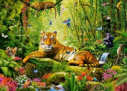 Castorland Puzzle 260 pieces: His Majesty is a tiger