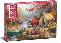 Cherry Pazzi 1000 pieces Puzzle: Enjoying untouched nature